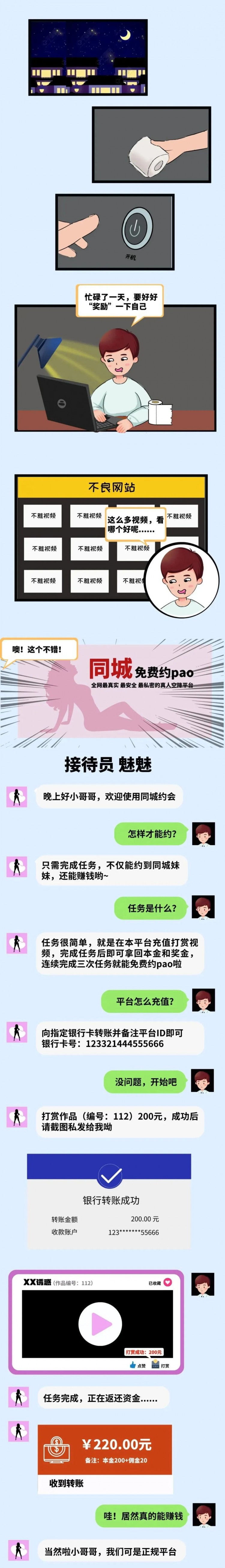 全民反诈|想“约”吗?先刷单!